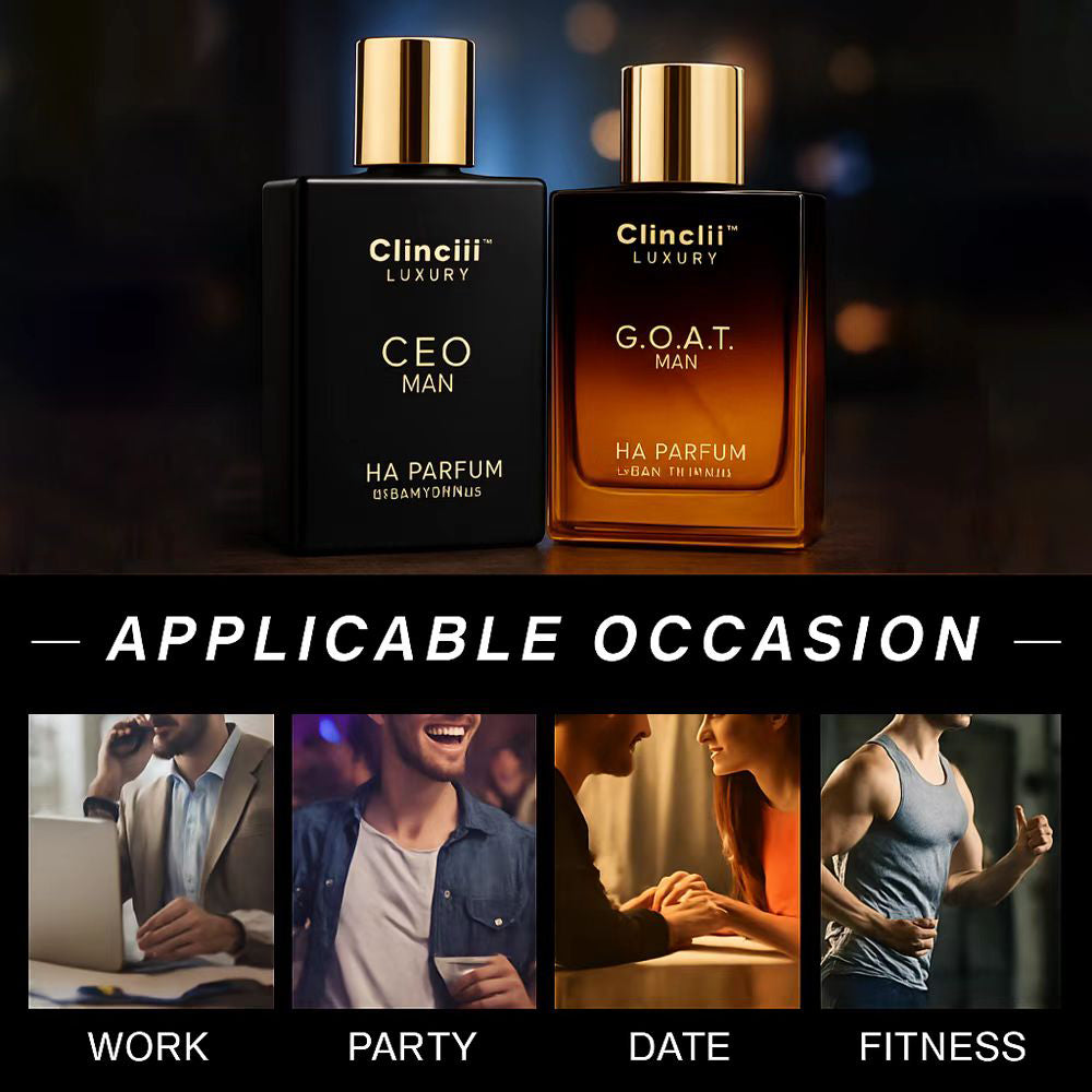 Final 3 Hours: 60%OFFđ„Gentlemenâs Fragrance Set with CEO MAN Perfume & G.O.A.T MAN Aroma