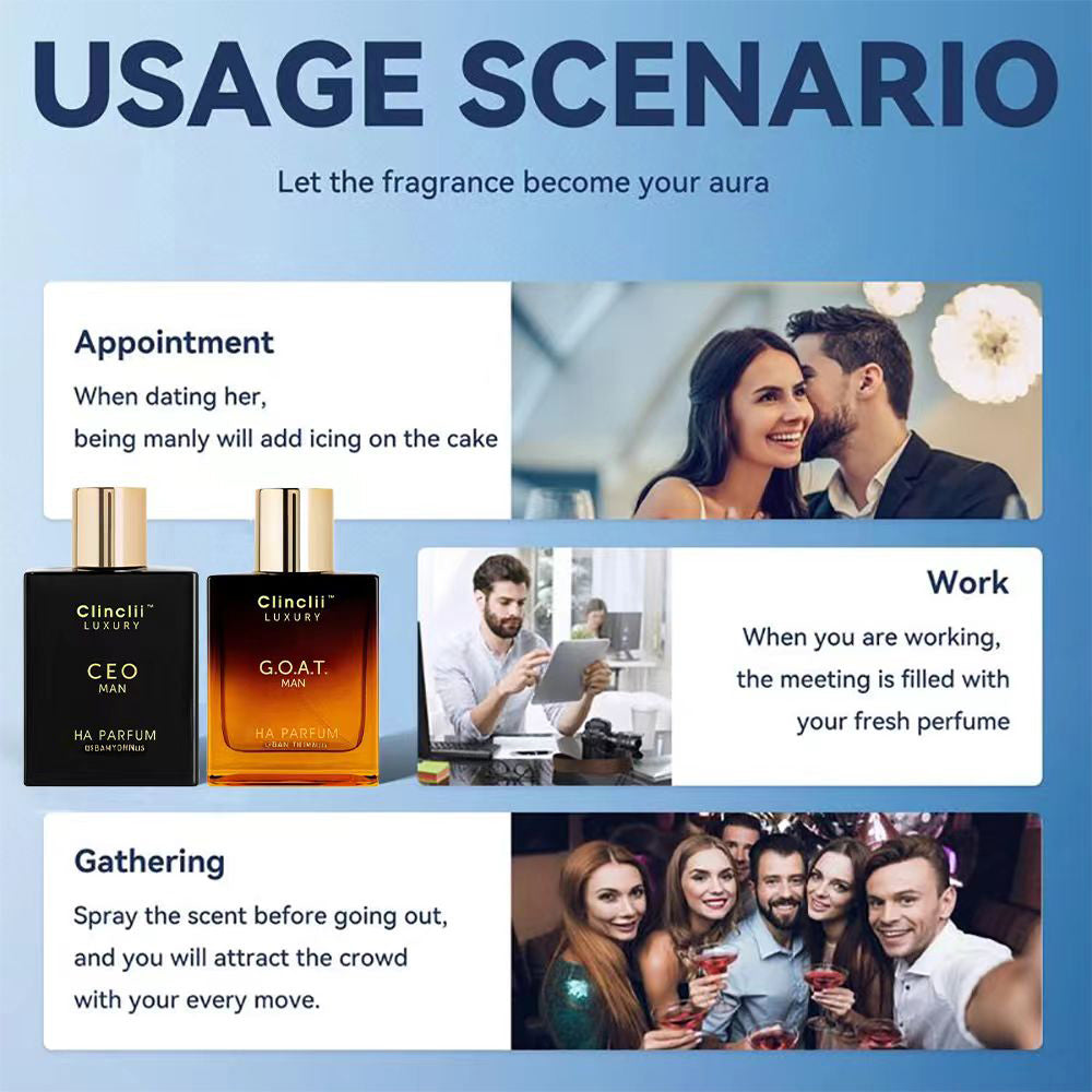 Final 3 Hours: 60%OFFđ„Gentlemenâs Fragrance Set with CEO MAN Perfume & G.O.A.T MAN Aroma