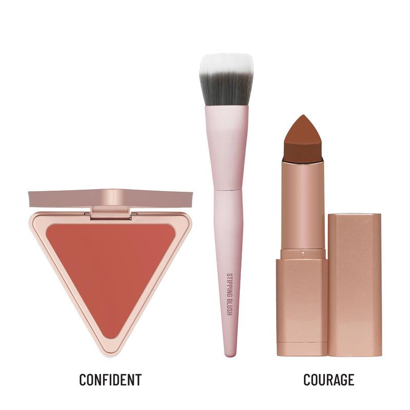 ๐จ The Art of Definition: A Curated Bronzer, Blush & Brush Set ๐น
