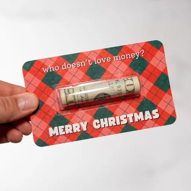 🎄BLACK FRIDAY 49% OFF-🎅Funny Christmas Cash Holder Card
