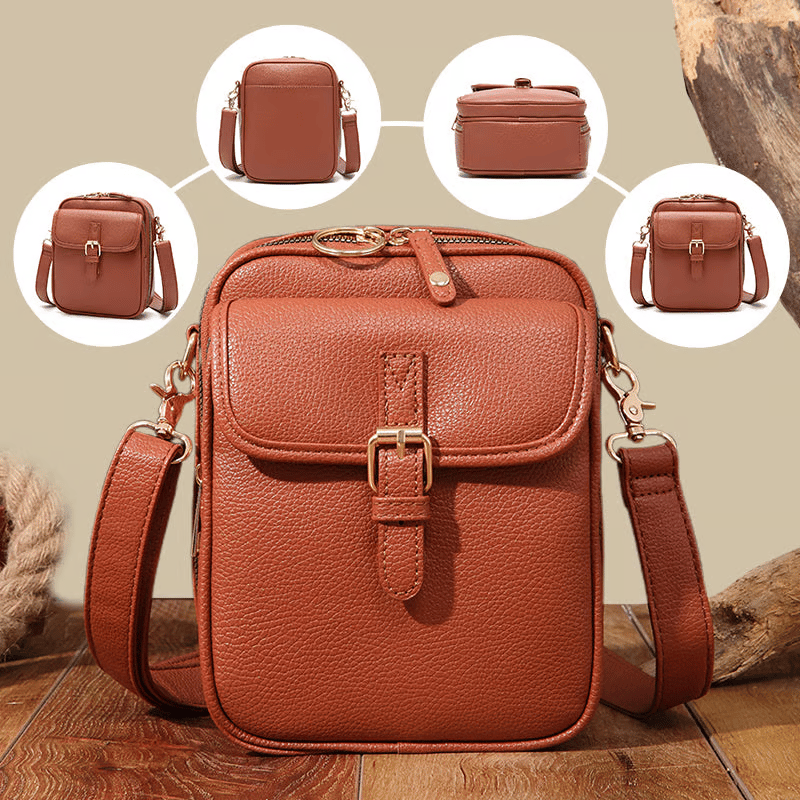 š„LAST DAY 49% OFF- Crossbody Leather RFID Bag