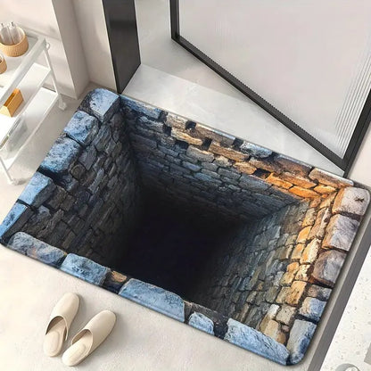 🔥LAST DAY 49% OFF🔥Visual Illusion Endless Abyss Pattern HD Printed Non-Slip Doormat