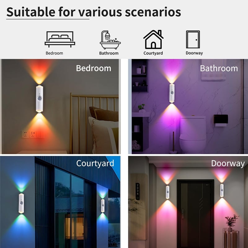 Christmas Sale - Rechargeable Smart LED Motion Sensor Ambient Light