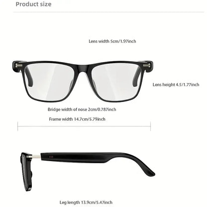 AI Interpretation Smart Glasses🕶️164-Language Translation, Photochromic Lenses,  Hands-Free Audio