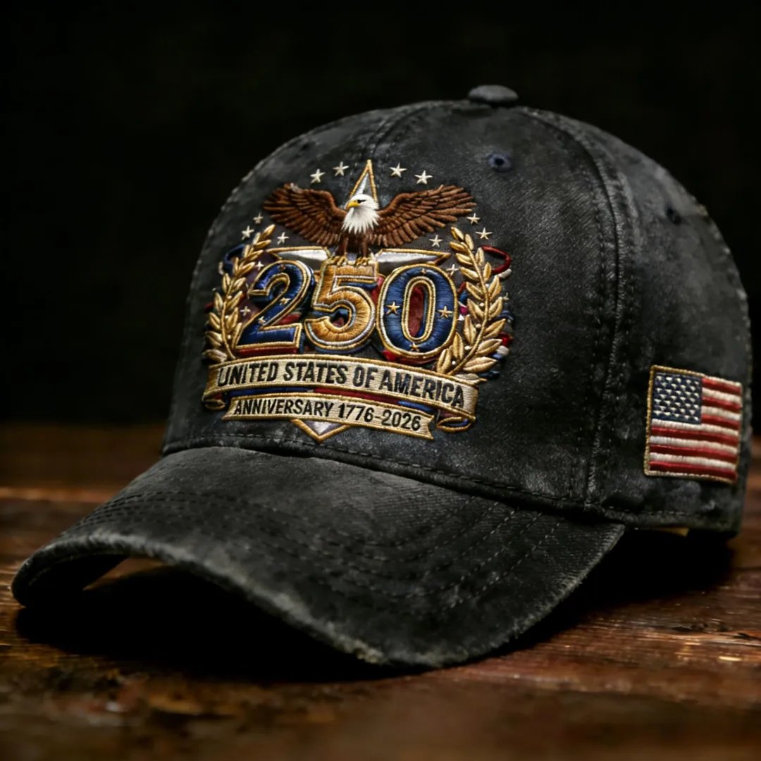 250th Anniversary of the United States Embroidered Cap