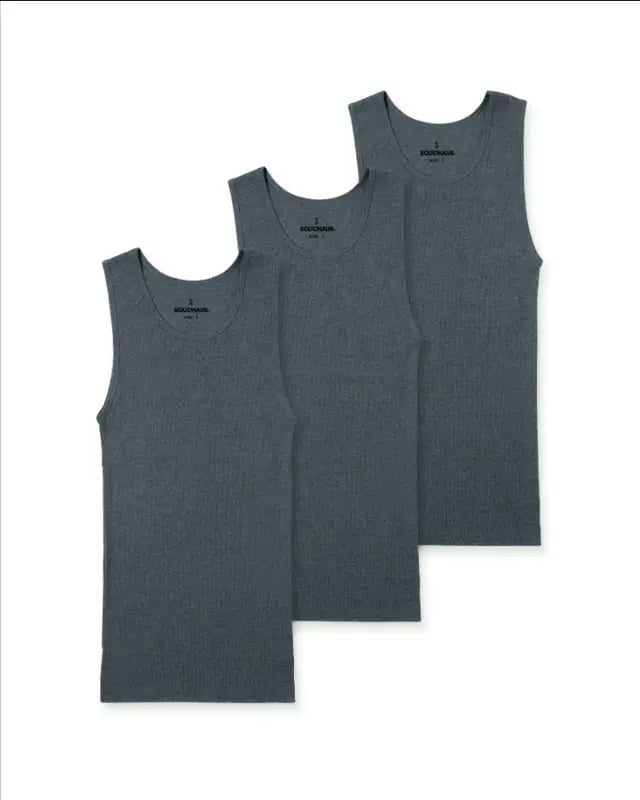 🔥Hot Sale 49% off🌟💪Premium Ultra-Soft Cotton Fitted Tank 3 Pack