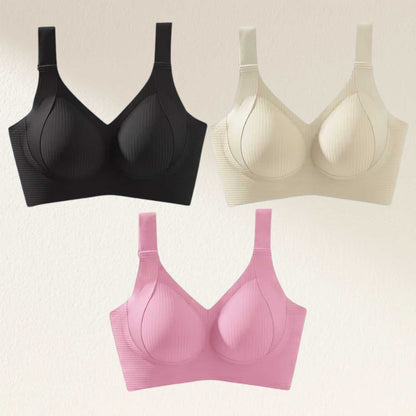 🎁Last Day 49% OFF🔥Super Firming Wire-Free Full Cup Bra All-Day Comfort No More Sagging (3-Pack Value Set)