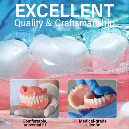 Natravor® Strong Suction Full Denture – Medical Grade, Made & Shipped in the USA✅