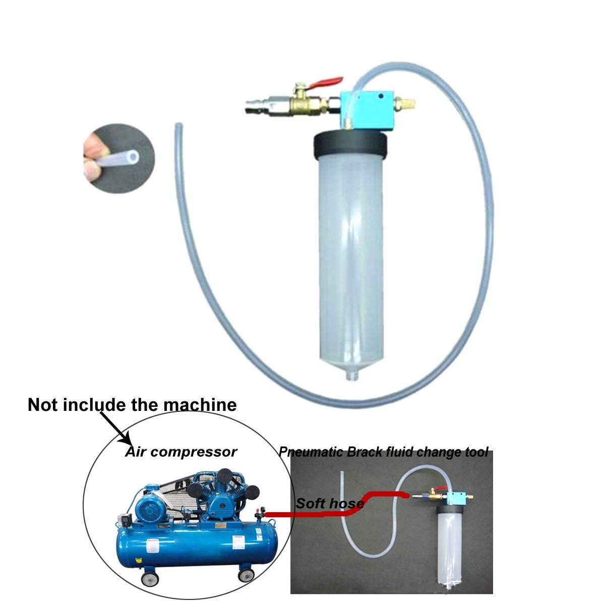 🔥 LAST DAY 49% OFF - 🛠️🚗 Auto car brake fluid oil change replacement tool