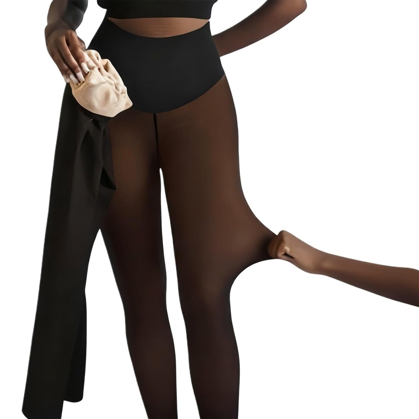 ⚡50K+ SOLD!❄️Women Winter One-Seam Shaping Fleece Leggings✨✨Stay Warm.Look Snatched. 💕