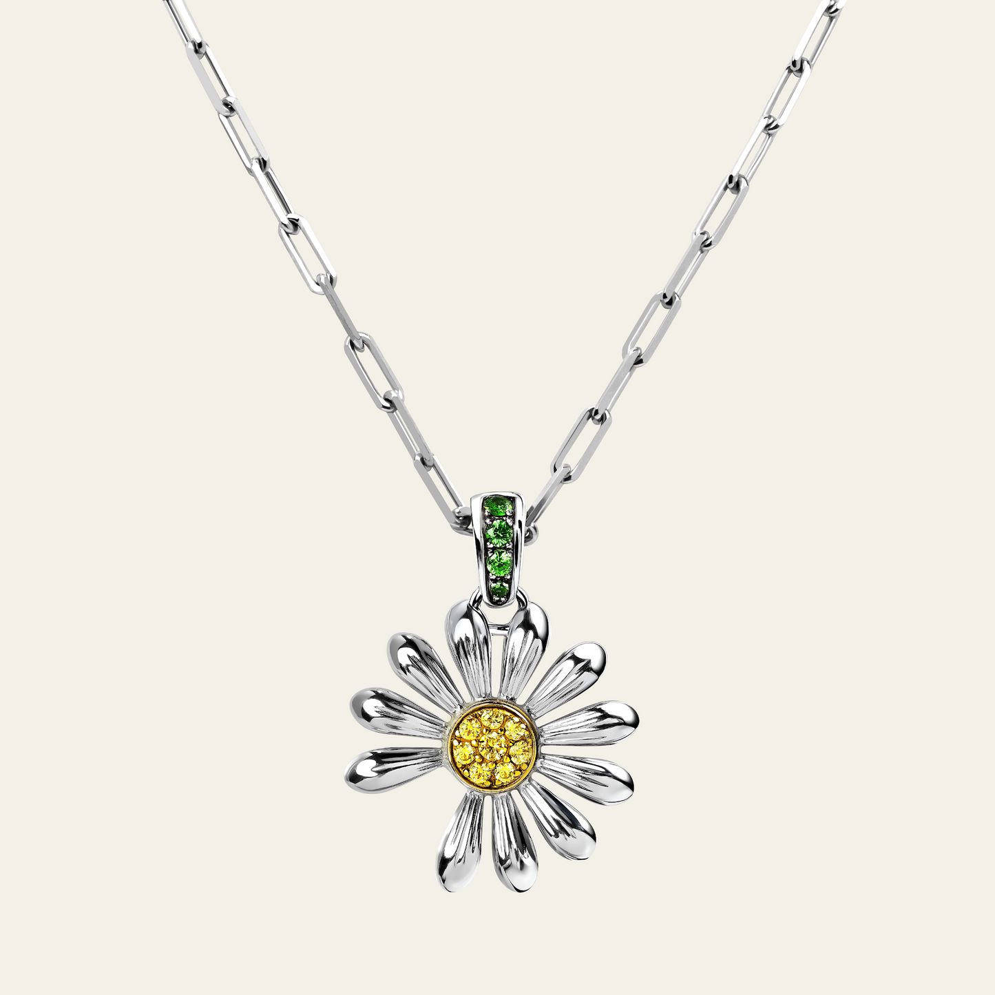 The Incomplete Daisy Fine Jewelry Pendant