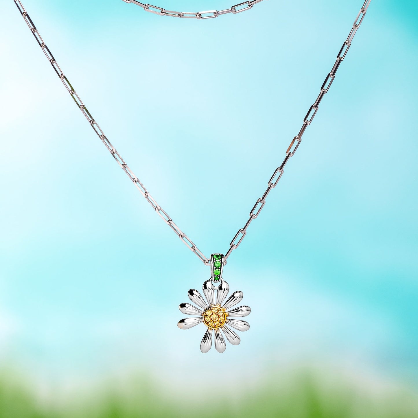 The Incomplete Daisy Fine Jewelry Pendant