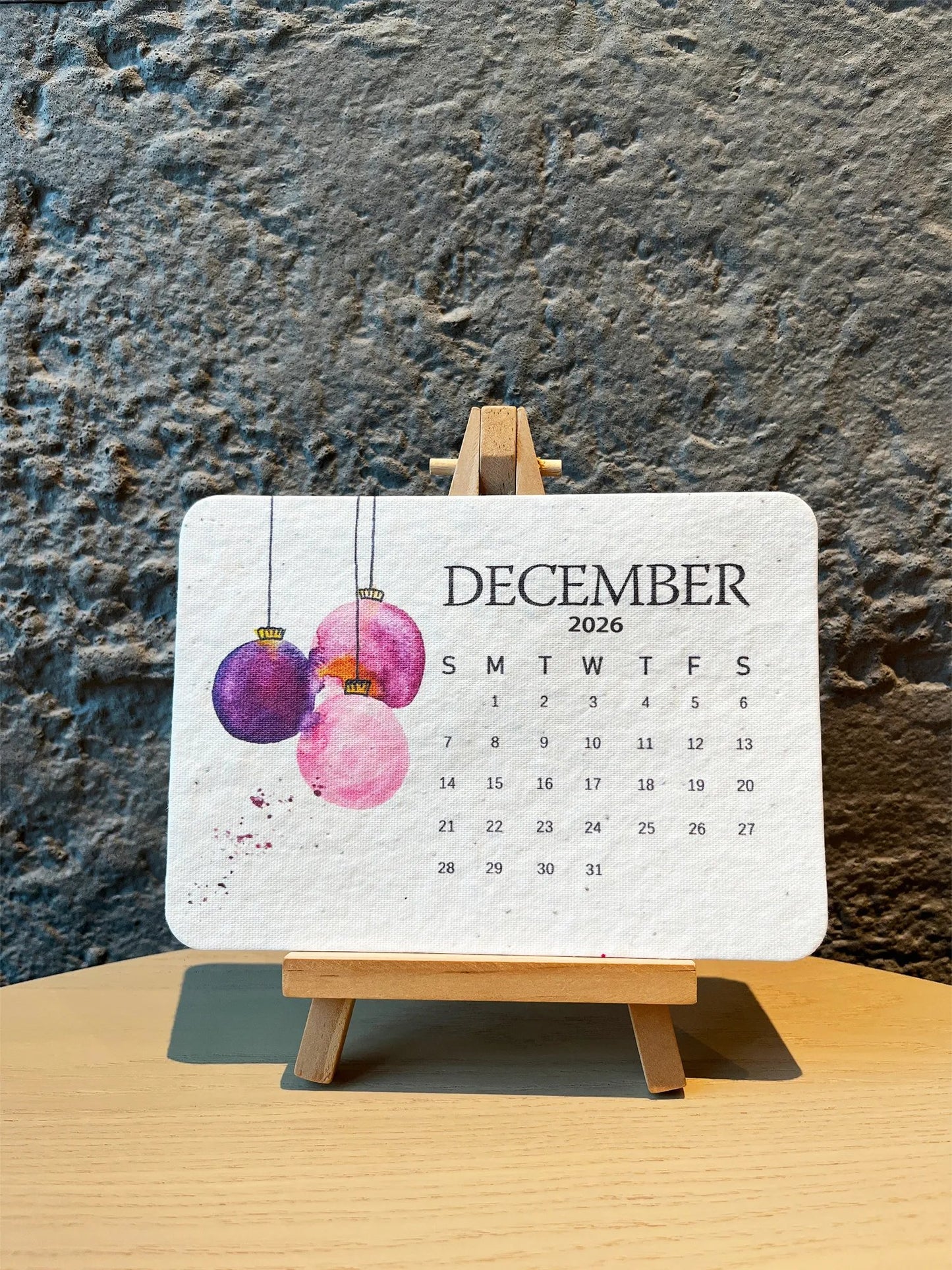 🔥Last day 49% OFF🌱Eco-Friendly Plantable Love Seed Calendar 2026