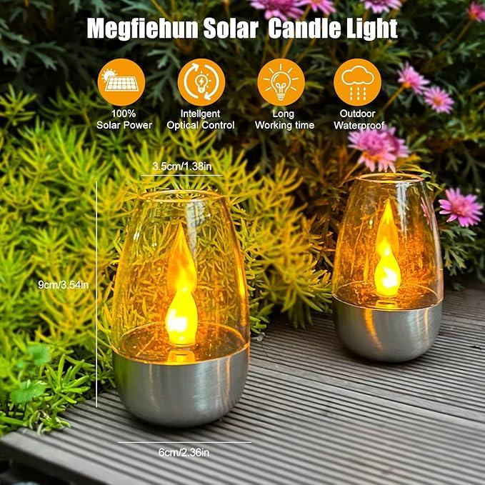 IP65 Waterproof Table Solar Lamp LED Candles