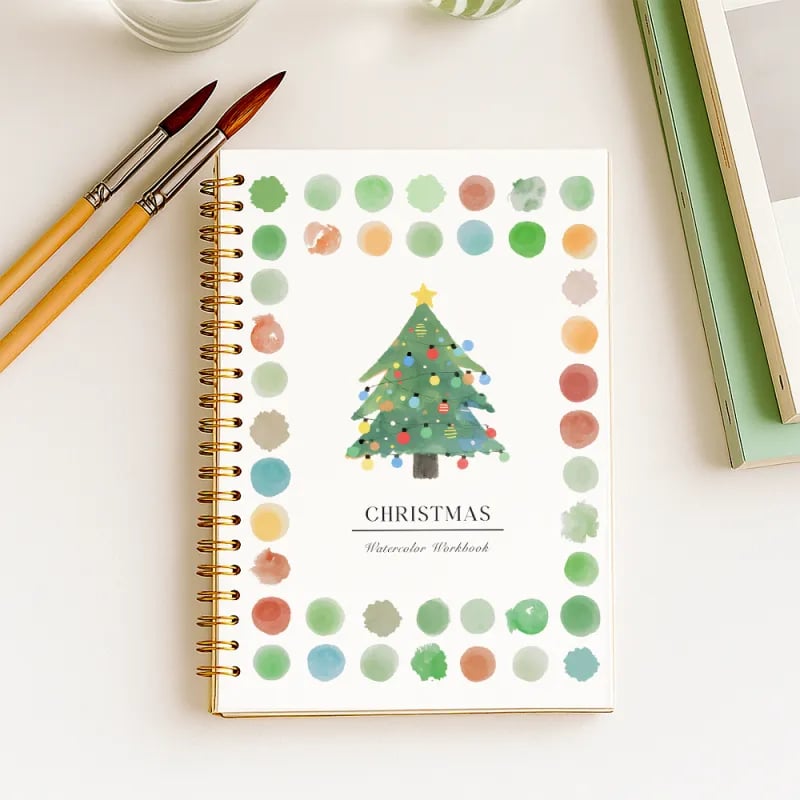 LAST DAY SALE 60% OFF 🖼️Beginner-Friendly💕 Watercolor Workbook