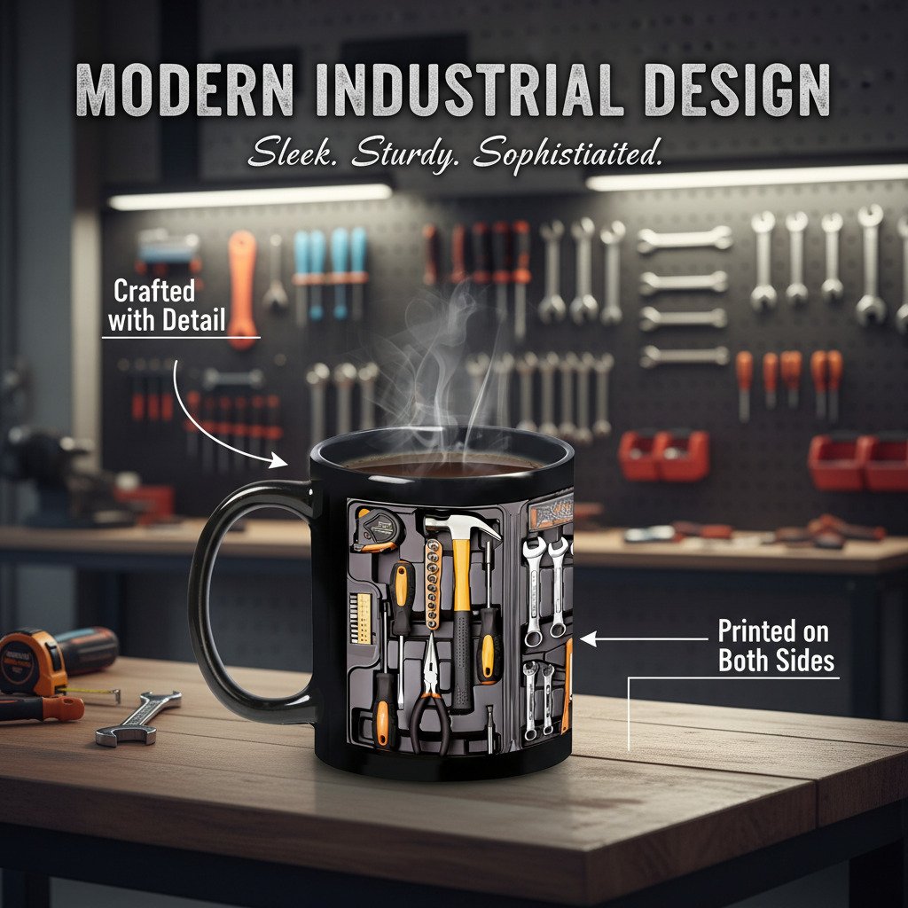🔥Limited-time discount of 49%🔥The Ultimate Mechanic's Toolbox Mug😍