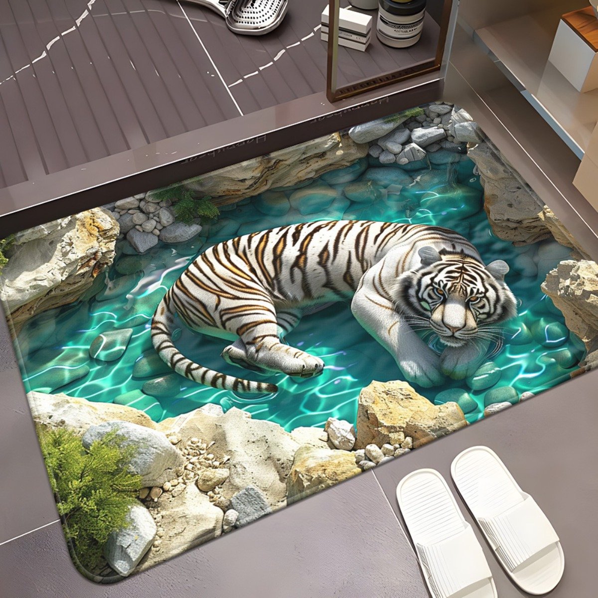 🔥LAST DAY 49% OFF🔥Visual Illusion Endless Abyss Pattern HD Printed Non-Slip Doormat