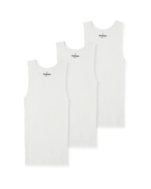 🔥Hot Sale 49% off🌟💪Premium Ultra-Soft Cotton Fitted Tank 3 Pack