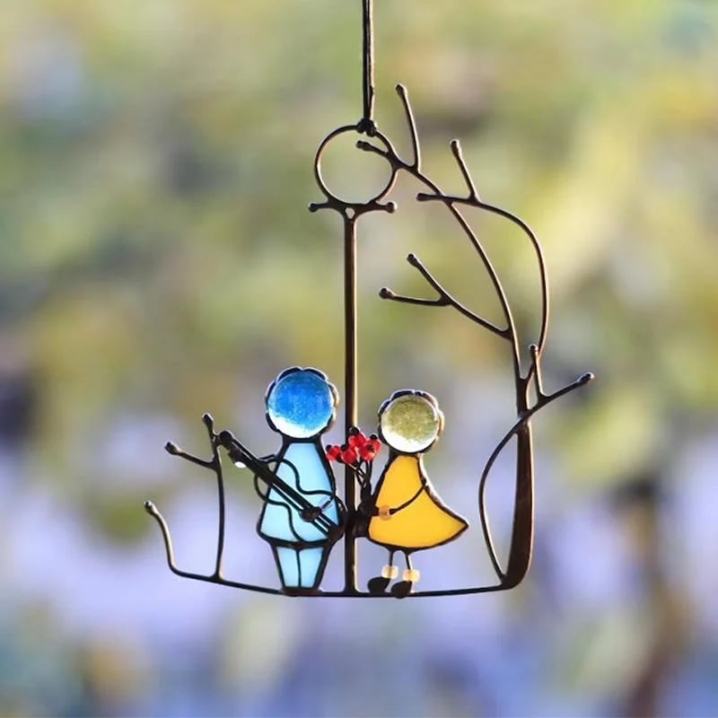 🎁Last Day Promotion 40% OFF - Suncatcher Stained Sea Glass Art Window Hangings