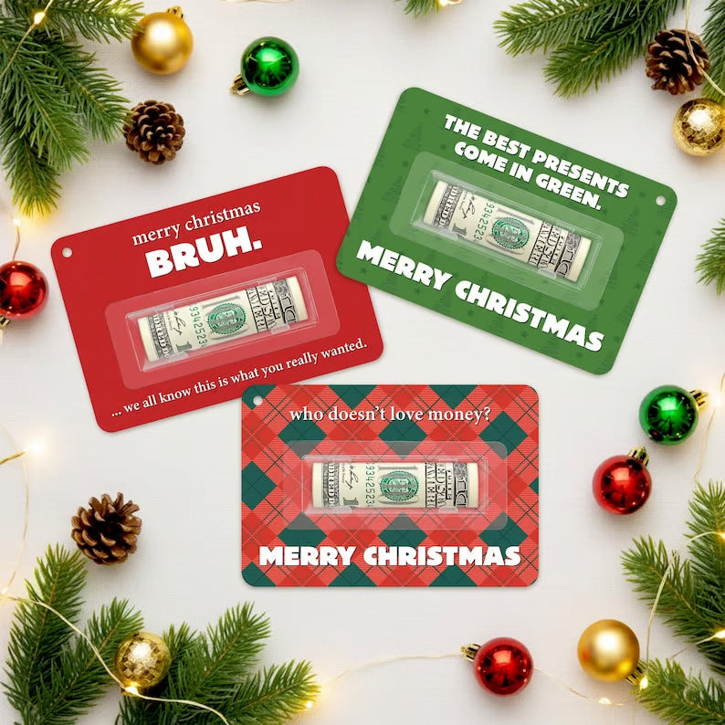 🎄BLACK FRIDAY 49% OFF-🎅Funny Christmas Cash Holder Card