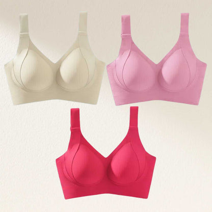 🎁Last Day 49% OFF🔥Super Firming Wire-Free Full Cup Bra All-Day Comfort No More Sagging (3-Pack Value Set)