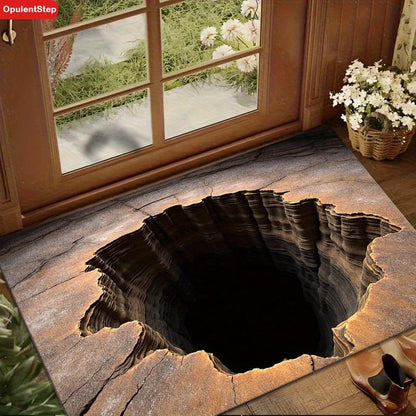 🔥LAST DAY 49% OFF🔥Visual Illusion Endless Abyss Pattern HD Printed Non-Slip Doormat