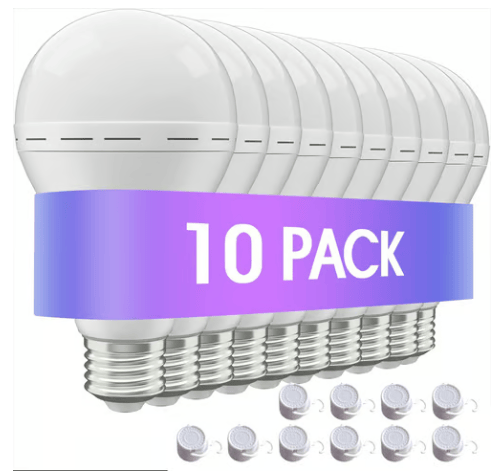 Rechargeable Emergency Light Bulbs