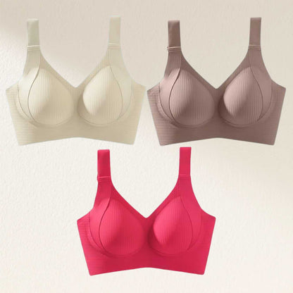 🎁Last Day 49% OFF🔥Super Firming Wire-Free Full Cup Bra All-Day Comfort No More Sagging (3-Pack Value Set)