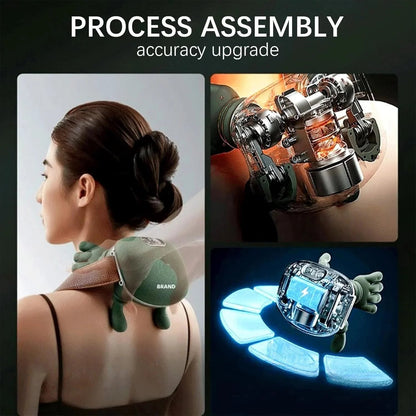 🎅Christmas Hot Sale 30% Off🎁3D Shiatsu Neck Massager + Heat 🔥