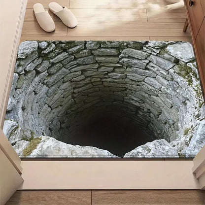 🔥LAST DAY 49% OFF🔥Visual Illusion Endless Abyss Pattern HD Printed Non-Slip Doormat