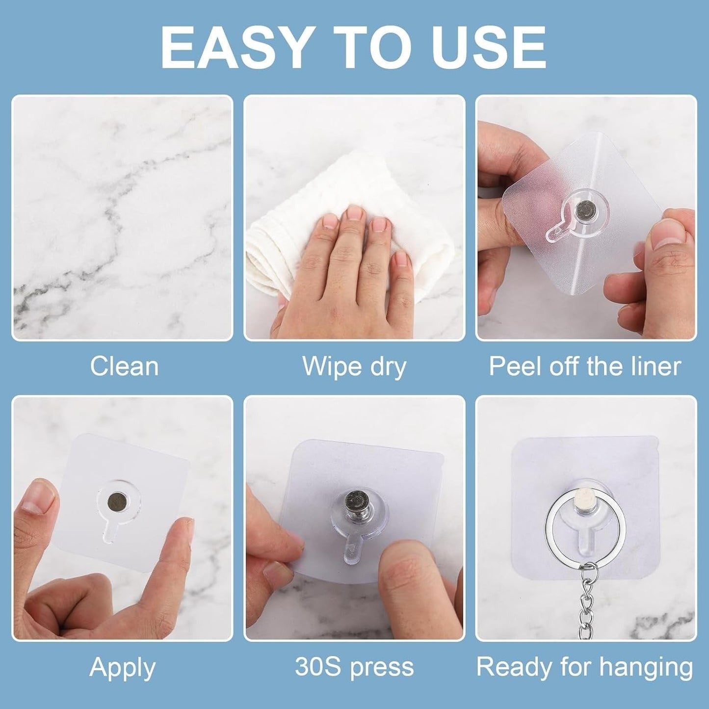 No-Drill Screw Stickers