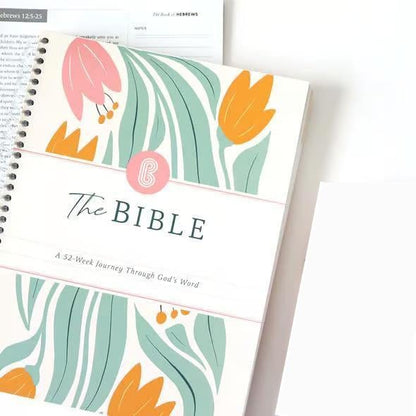 🔥LAST DAY 49% OFF -🙏🏼The Bible In A Year: A 52-Week Journey Through God's Word