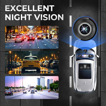 24-Hour Parking Guard Night Vision Dash Cam🚗📹