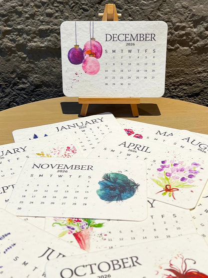 🔥Last day 49% OFF🌱Eco-Friendly Plantable Love Seed Calendar 2026