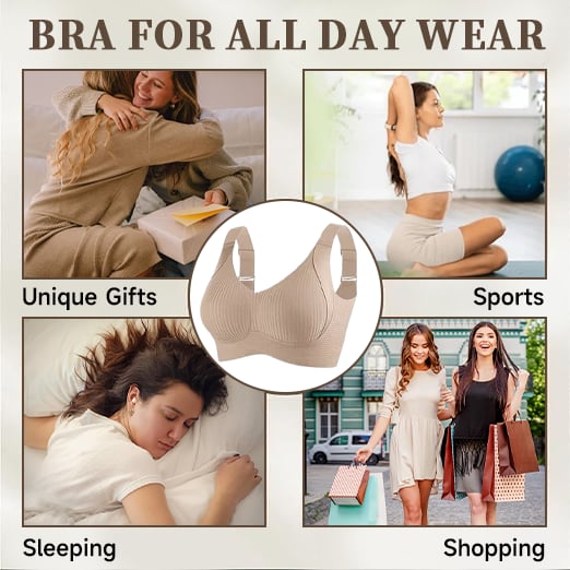 🎁Last Day 49% OFF🔥Super Firming Wire-Free Full Cup Bra All-Day Comfort No More Sagging (3-Pack Value Set)