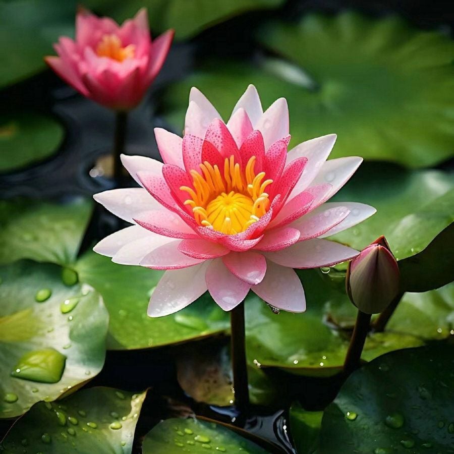 🔥 [7 days germination] Last Day Sale -49% OFF💐The Sacred Bonsai Bowl Lotus Flower