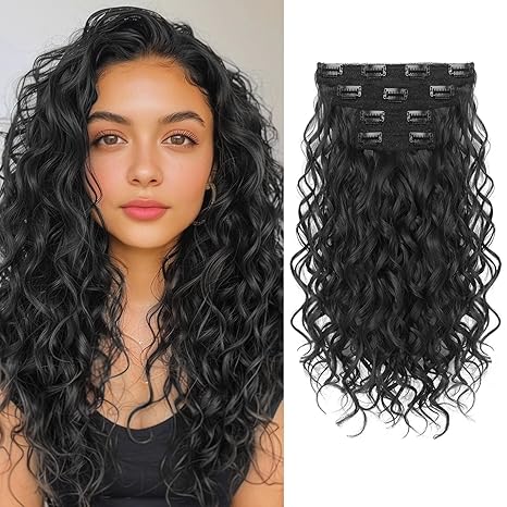 Curly hair