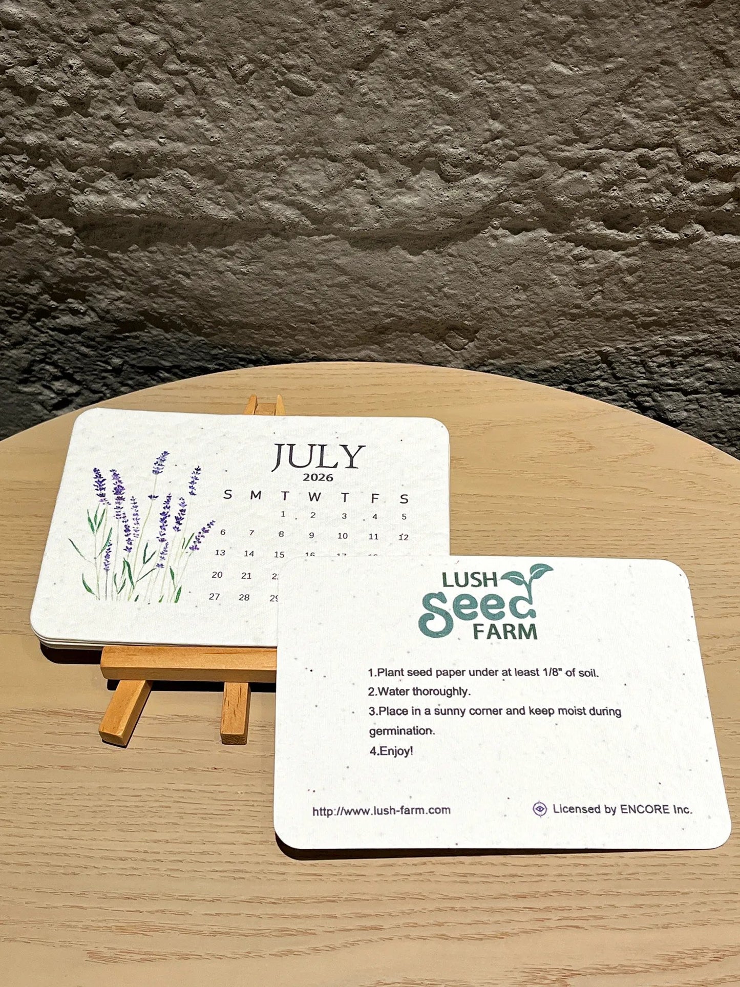 🔥Last day 49% OFF🌱Eco-Friendly Plantable Love Seed Calendar 2026