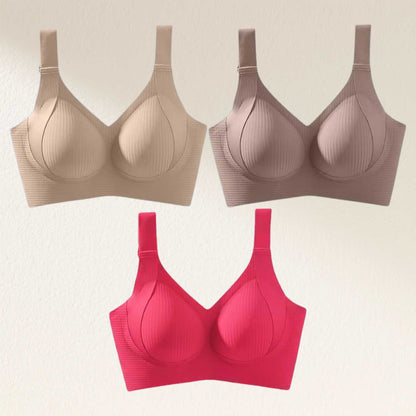 🎁Last Day 49% OFF🔥Super Firming Wire-Free Full Cup Bra All-Day Comfort No More Sagging (3-Pack Value Set)