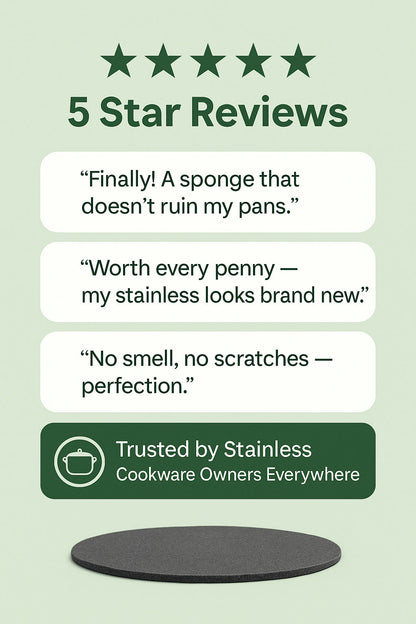 🔥Hot Sale 50% OFF🔥Cleaning sponge specifically designed for stainless steel cookware
