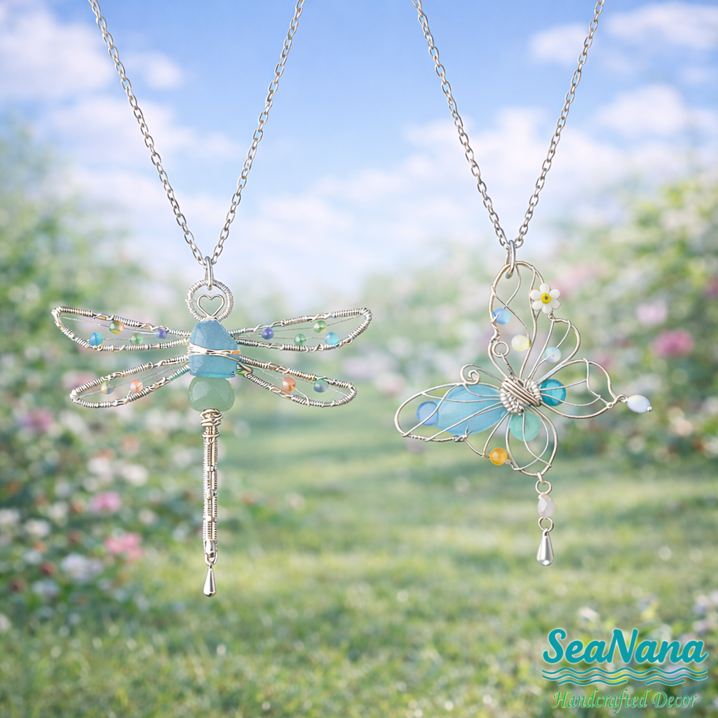 💝The Butterfly & Dragonfly Pendant