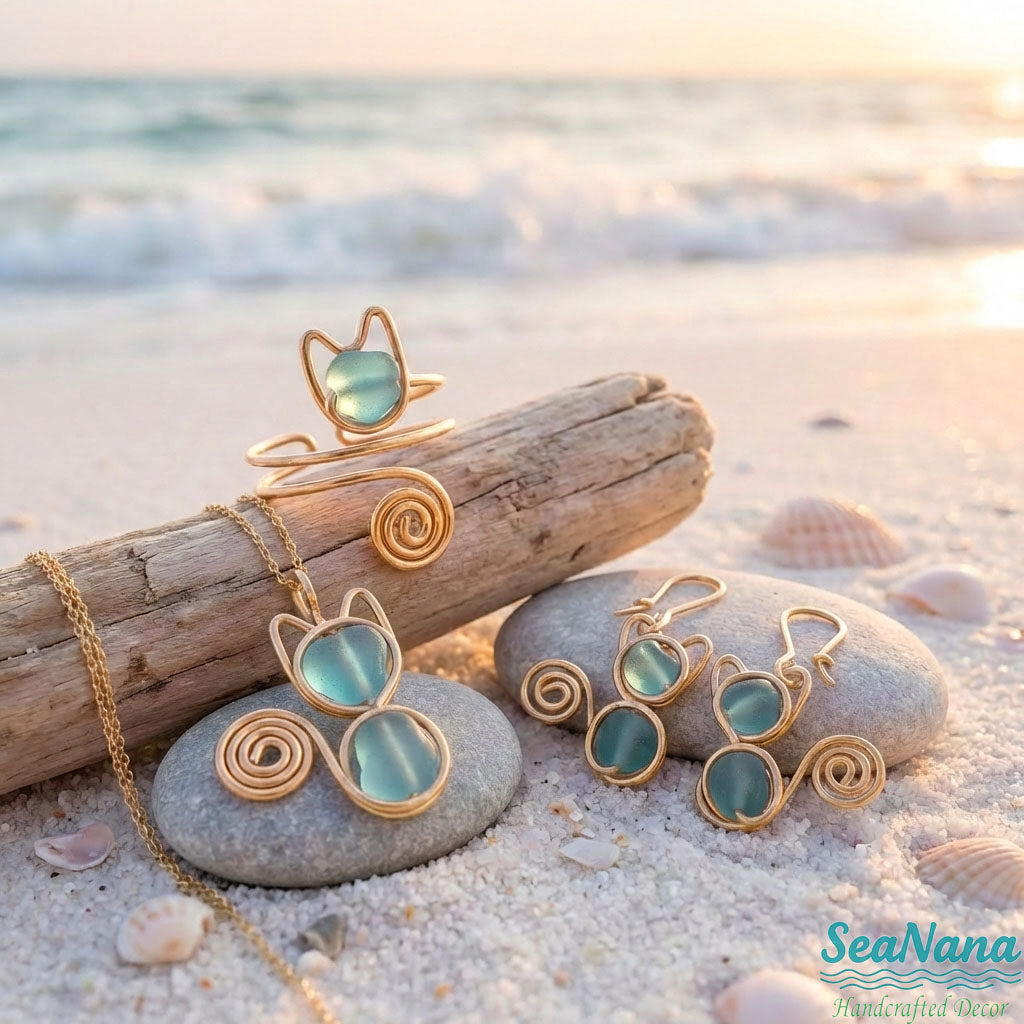 Blue Jewelry set