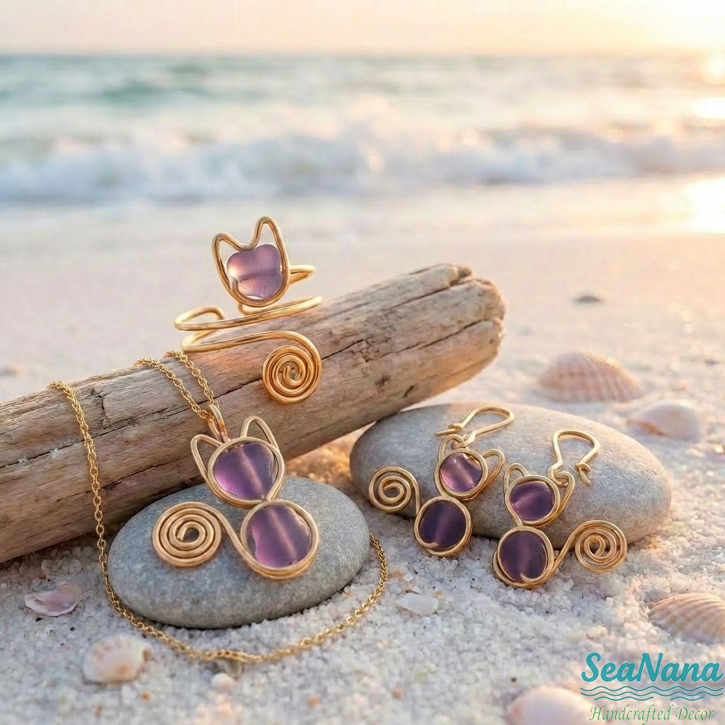 Purple Jewelry set
