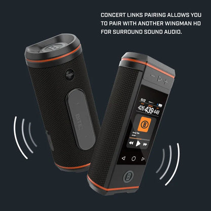 ⛳3.5" Color HD Touchscreen & 360° Premium Audio for Clear Visuals and Audible Distances