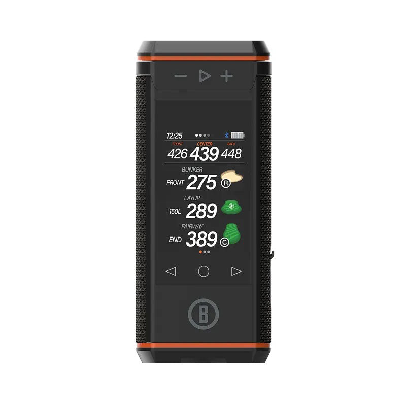 ⛳3.5" Color HD Touchscreen & 360° Premium Audio for Clear Visuals and Audible Distances