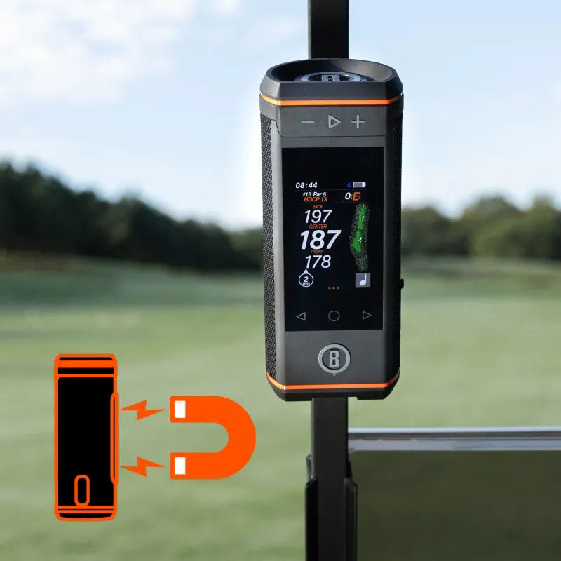 ⛳3.5" Color HD Touchscreen & 360° Premium Audio for Clear Visuals and Audible Distances