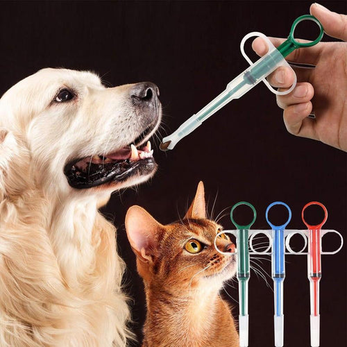 Stress-Free Pill Giver for Cats & Small Dogs - 3-Pack Value Set 🐶🐱✨