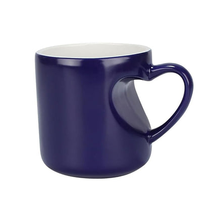 Heat-Activated Magic: The 2-in-1 Color Changing Mug with an Ergonomic Heart-Grip