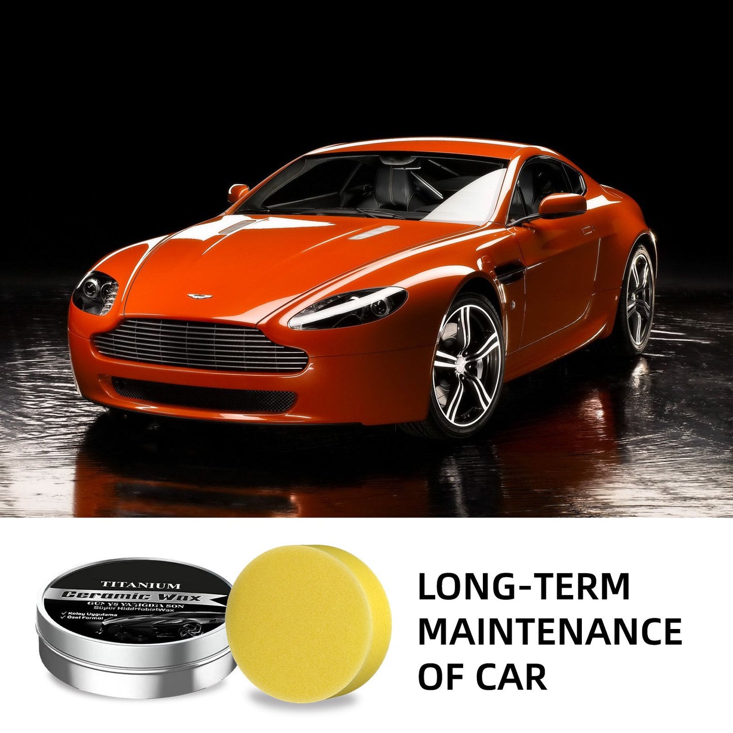 🏆Flash Sale⚡ 50K+ SOLD! Almost Gone-💥🚗 Titanium Ceramic Wax Cream