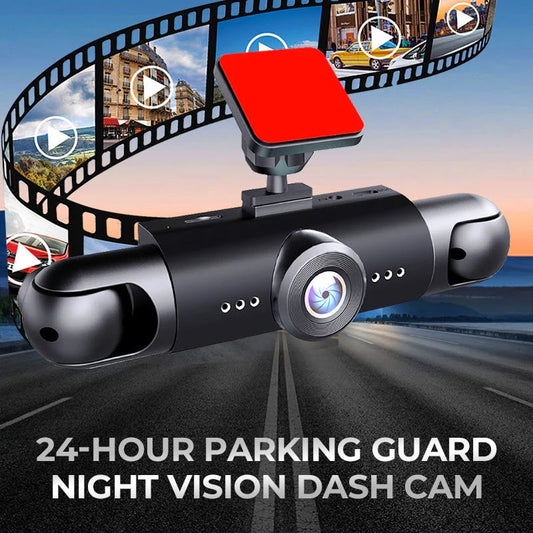 24-Hour Parking Guard Night Vision Dash Cam🚗📹